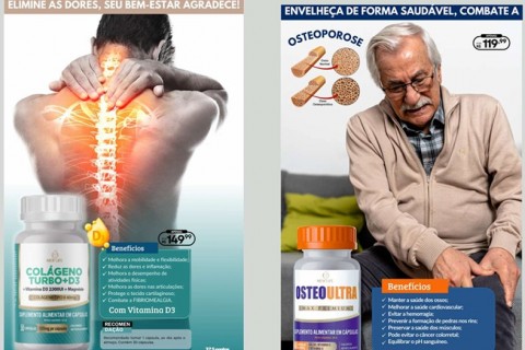 Dores  Nunca mais.  Problemas de Osteoporose - Adquira Produtos New Life